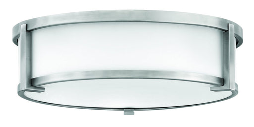Lowell 3-Light Flush Mount in Antique Nickel