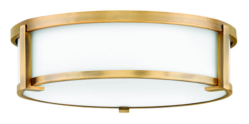 Lowell LED Flush Mount in Brushed Bronze