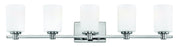 Karlie 5-Light Bath Vanity Light in Chrome