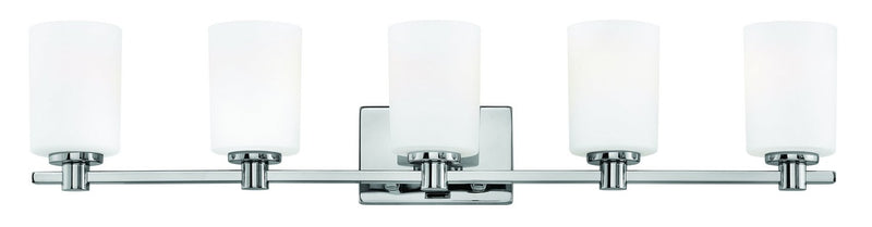 Karlie 5-Light Bath Vanity Light in Chrome