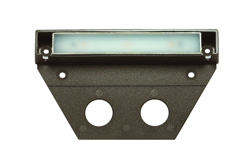 Nuvi Medium Hardscape Deck Sconce in Bronze