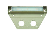 Nuvi Medium Hardscape Deck Sconce in Sandstone
