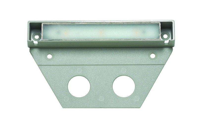 Nuvi Medium Hardscape Deck Sconce in Titanium