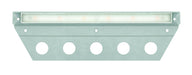Nuvi LED Deck Sconce in Titanium