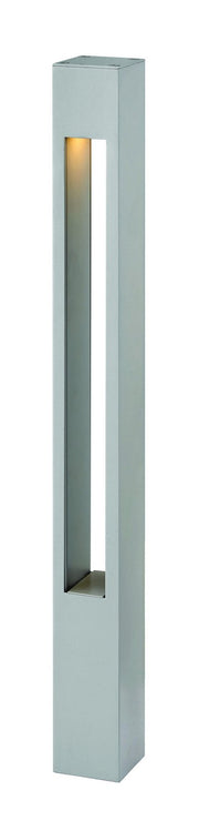 Atlantis 20" Square 12V Bollard in Titanium