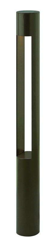 Atlantis 30" Round Line Voltage Bollard in Bronze