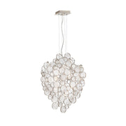 Trento 7-Light 10.5" Chandelier in Chrome