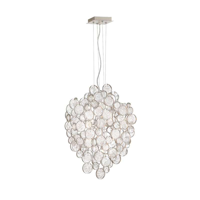 Trento 7-Light 10.5" Chandelier in Chrome