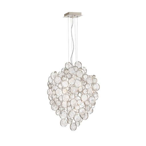 Trento 7-Light 10.5" Chandelier in Chrome