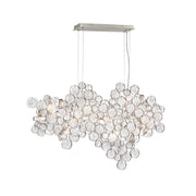 Trento 12-Light 40.25" Linear Pendant in Chrome