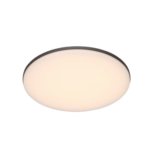 Round 11.75" LED Outdoor Flush Mount in Graphite
