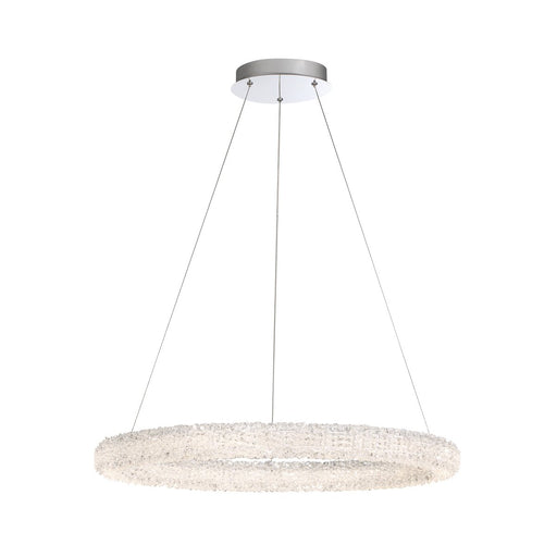 Sassi 27" LED Chandelier in Chrome