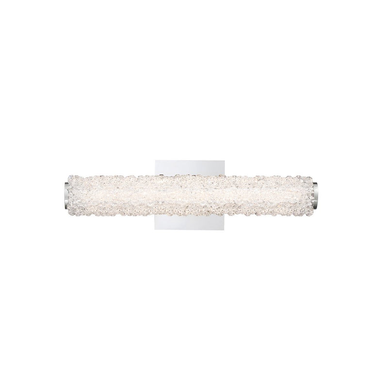 Sassi 18" LED Vanity Light in Chrome