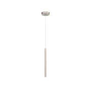 Navada 16" Tall Mini Pendant in Brushed Nickel