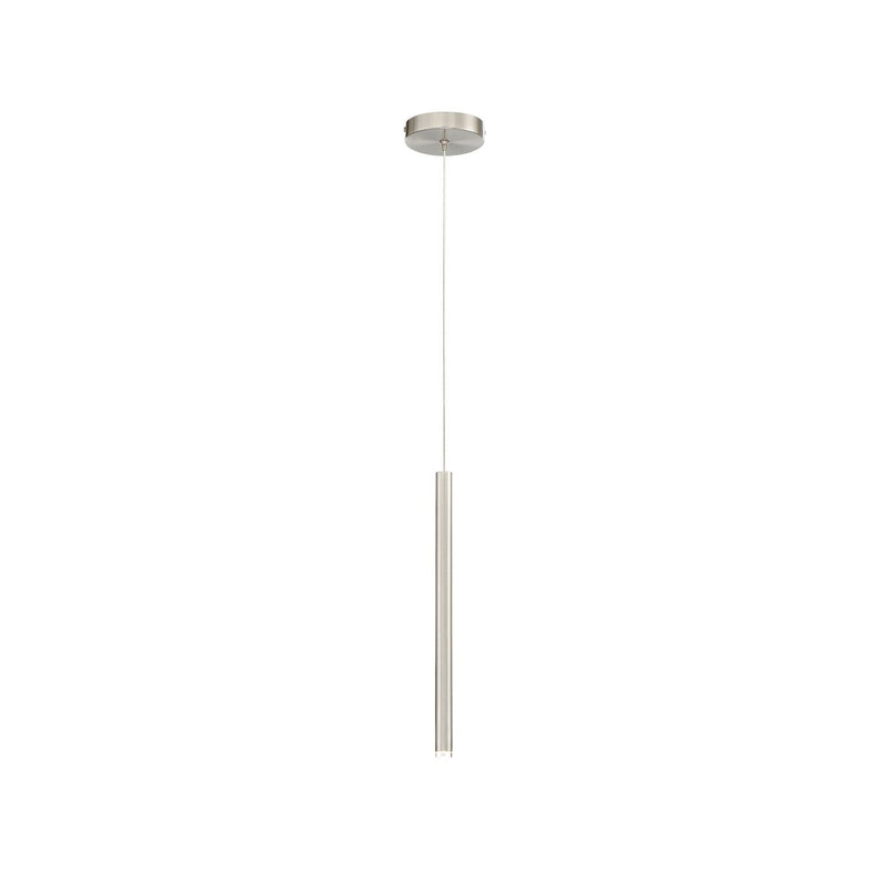 Navada 16" Tall Mini Pendant in Brushed Nickel