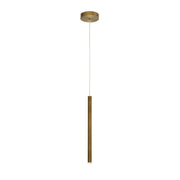 Navada 16" Tall Mini Pendant in Brushed Brass