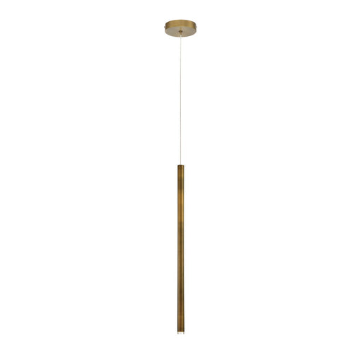 Navada 24" Tall Mini Pendant in Brushed Brass