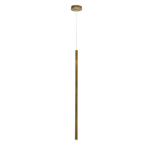 Navada 36" Tall Mini Pendant in Brushed Brass