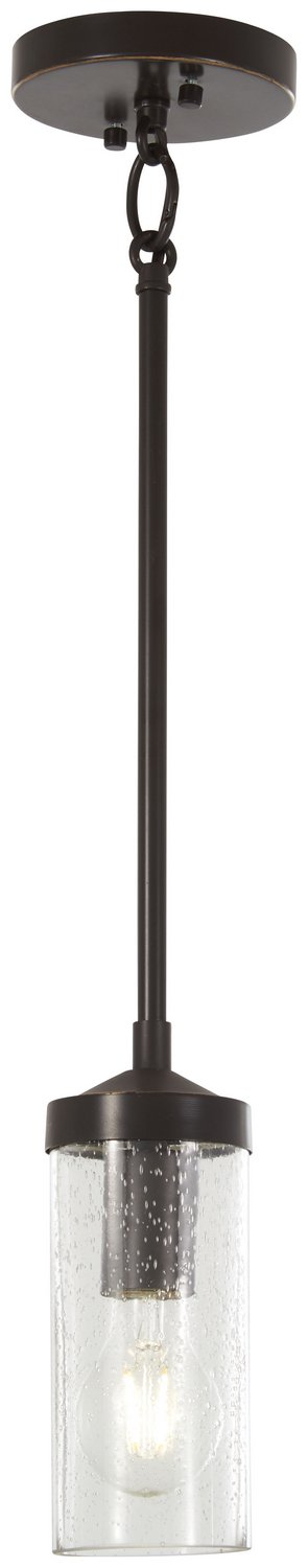 Elyton Mini Pendant in Downtown Bronze w/Gold Highlights