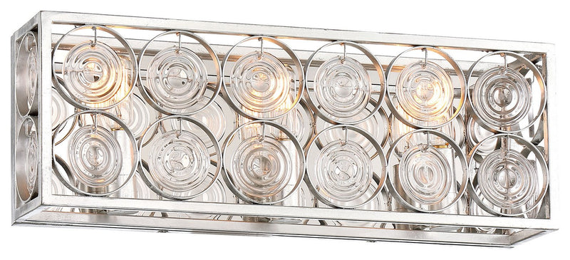 Culture Chic 2-Light Bath Vanity Light in Catalina Silver
