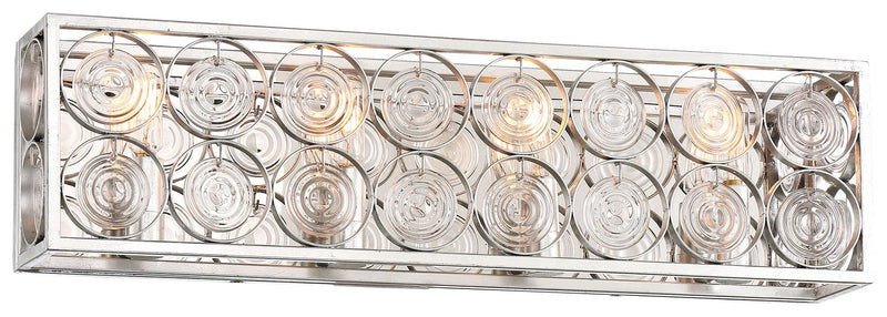 Culture Chic 4-Light Bath Vanity Light in Catalina Silver