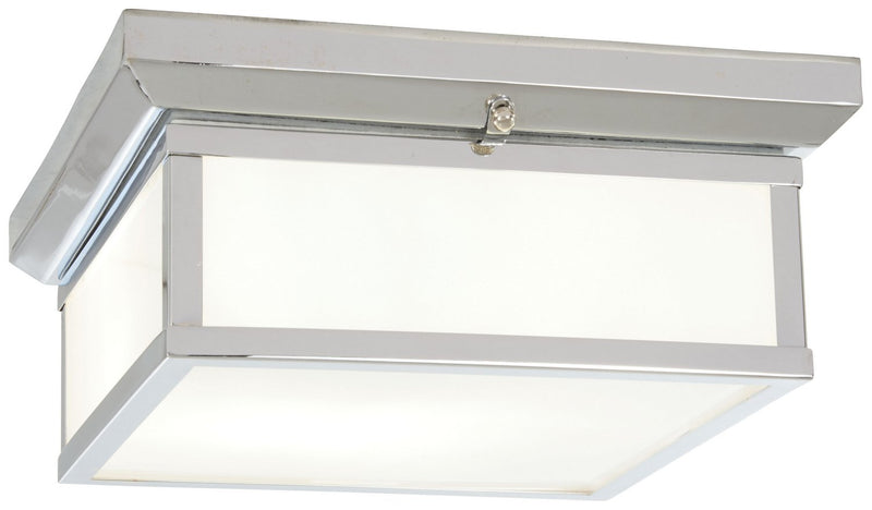 Daventry Bath 2-Light Flush Mount in Chrome