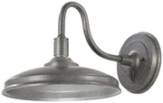 Harbison LED 10.5" Outdoor Wall Sconce in Textured Silver