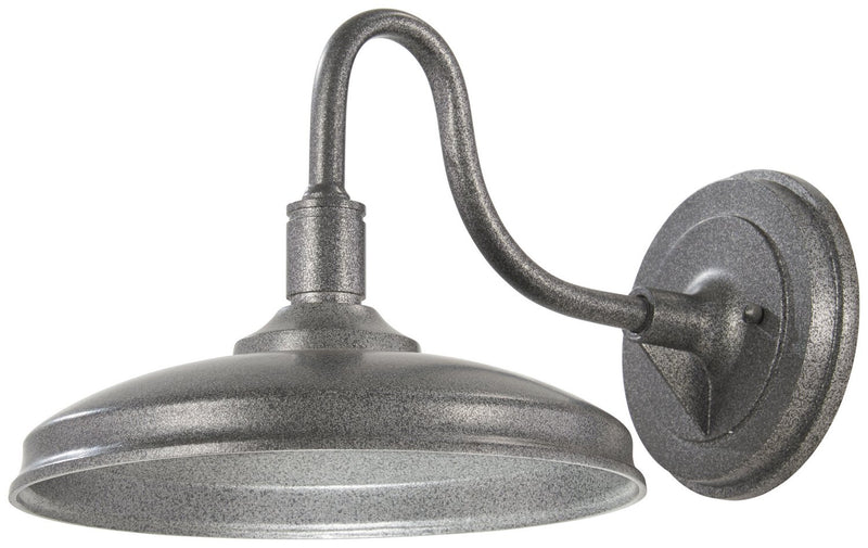 Harbison LED 10.5" Outdoor Wall Sconce in Textured Silver
