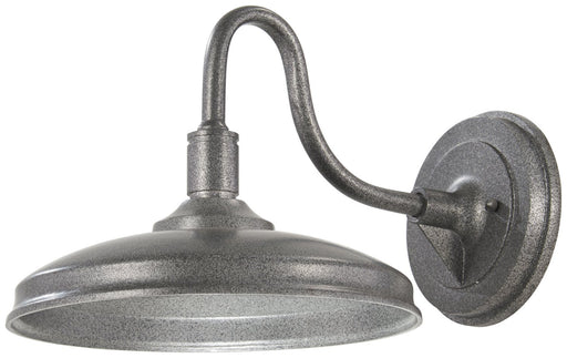 Harbison LED 10.5" Outdoor Wall Sconce in Textured Silver