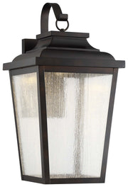 Irvington Manor 4-Light Large Outdoor Wall Lantern in Chelesa Bronze