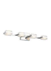Kamden 4-Light Bath Vanity Light in Chrome