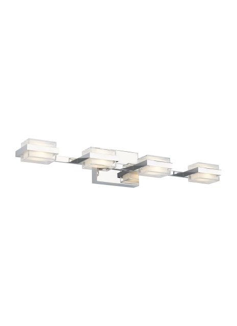 Kamden 4-Light Bath Vanity Light in Chrome