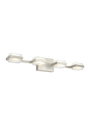 Kamden 4-Light Bath Vanity Light in Satin Nickel