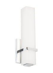 Milan LED Bath Sconce in Chrome