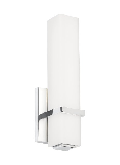 Milan LED Bath Sconce in Chrome