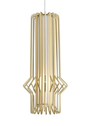 Syrma Mini Pendant in Satin Nickel