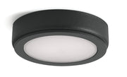 6D Series 24V LED Disc Light in Textured Black