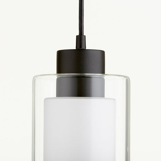 Cameron 5" Mini Pendant in Textured Black