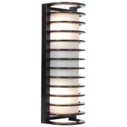 Bermuda 2-Light Outdoor Bulkhead Light in Bronze