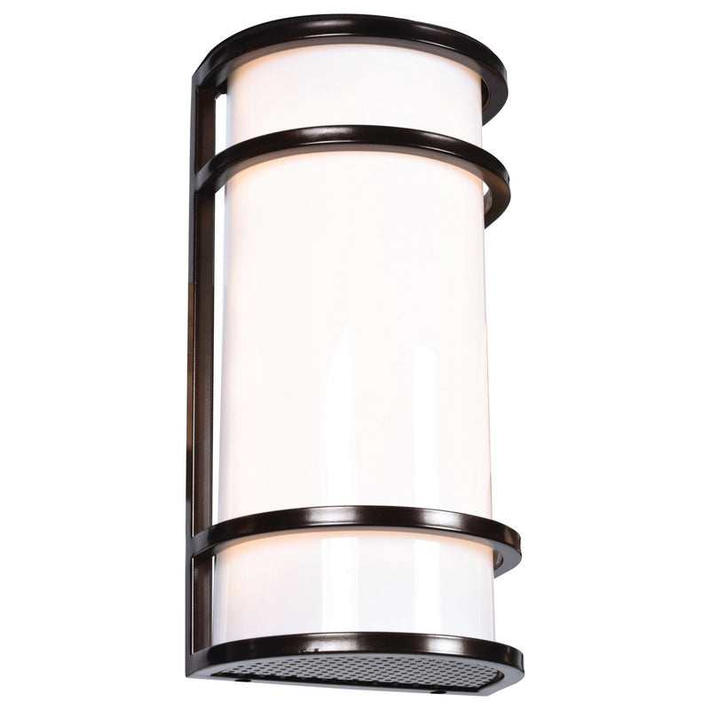 Cove 12" LED Outdoor Wall Sconce in Bronze
