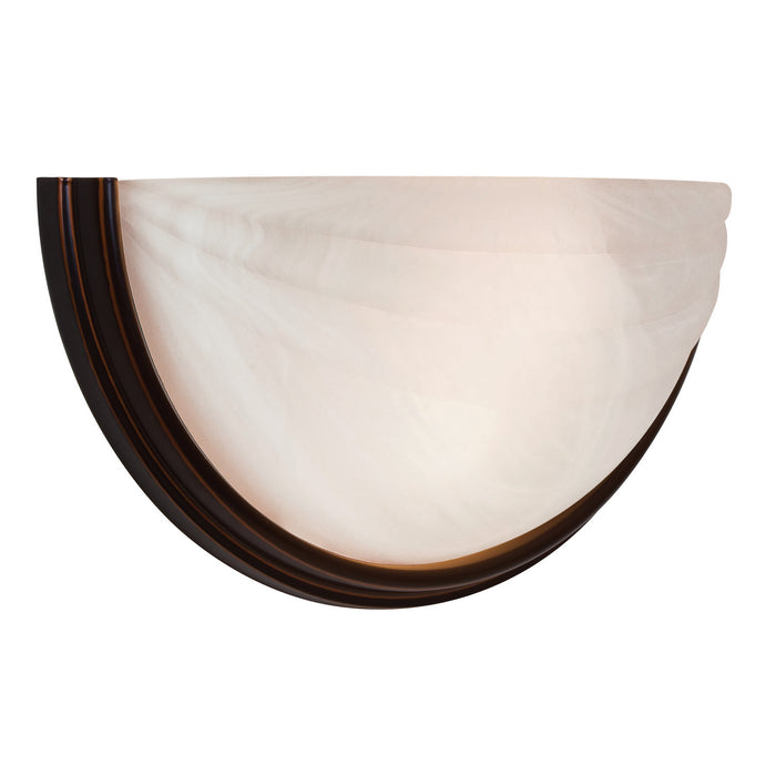 Crest Dimmable LED Wall Sconce in Oil Rubbed Bronze Finish
