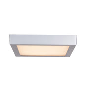 Strike 2.0 (large) Dimmable LED Square Flush Mount - Lamps Expo