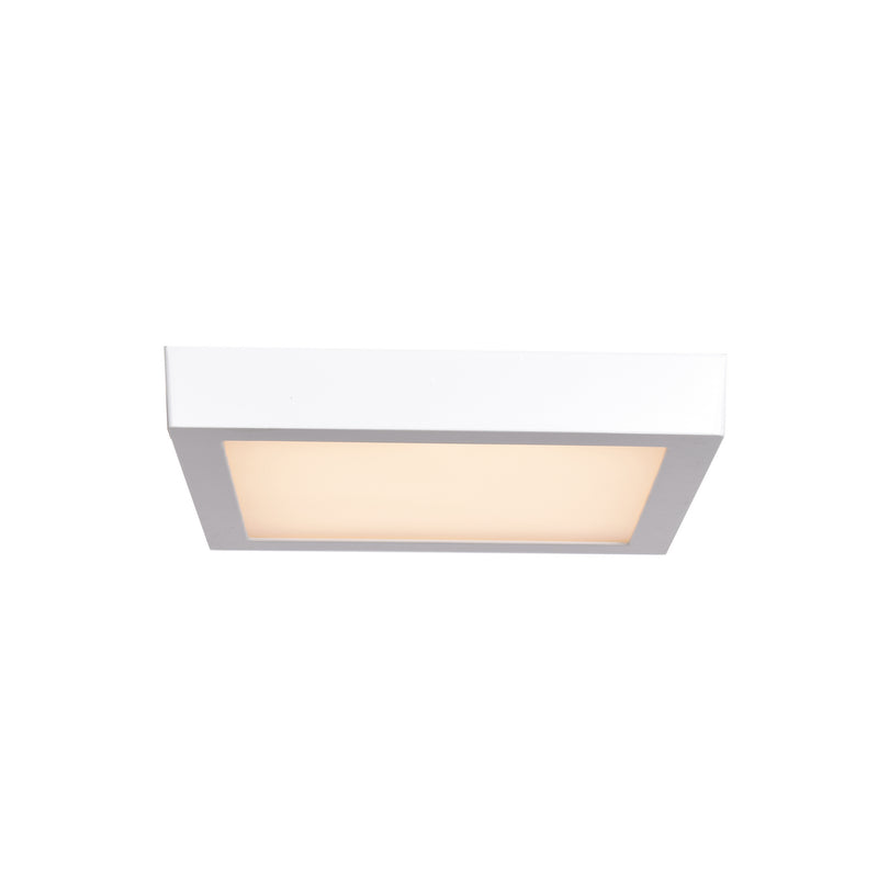 Strike 2.0 (large) Dimmable LED Square Flush Mount - Lamps Expo