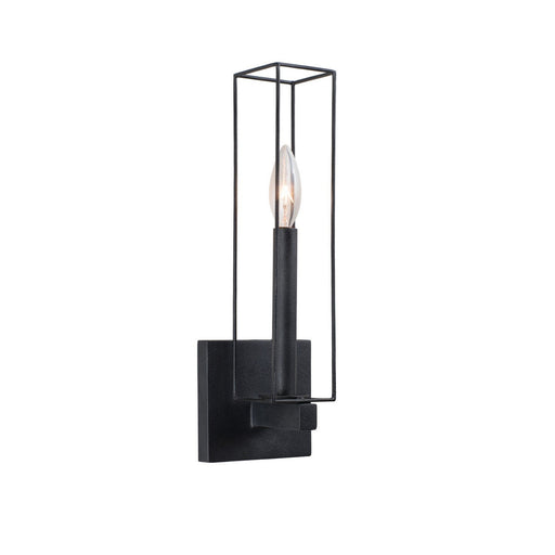 Allston Wall Sconce in Black Iron