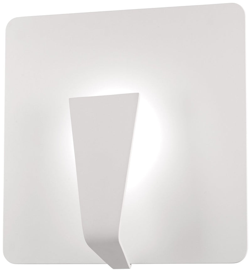 Waypoint Large LED Wall Sconce in Sand White