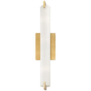 Tube 20.5" Bath Vanity Light in Honey Gold