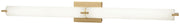Tube LED Wall Sconce in Honey Gold - Lamps Expo