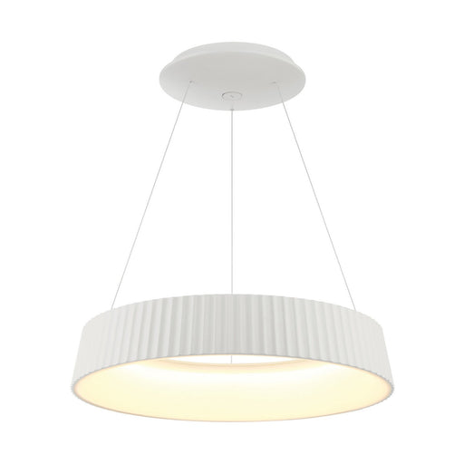 Star Gate 23.5" LED Pendant in White