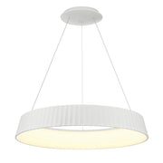 Star Gate 33" LED Pendant in White