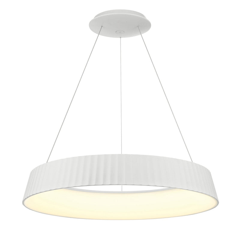 Star Gate 33" LED Pendant in White